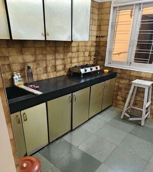 Kitchen in 3 BHK Apartment at Juhu – for Rent
