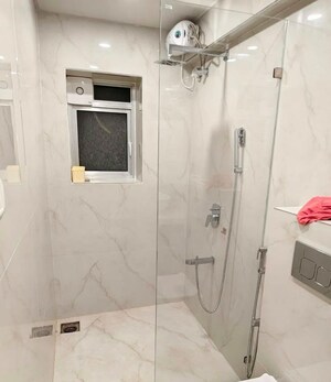 Bathroom in 3 BHK Apartment at Juhu – for Rent