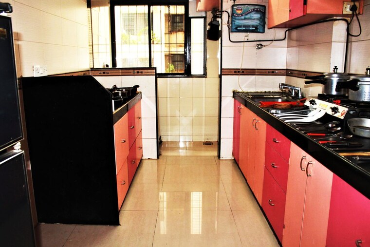 Kitchen, bredco-hill-view-park Pg For Boys In Kandivali East 10771911