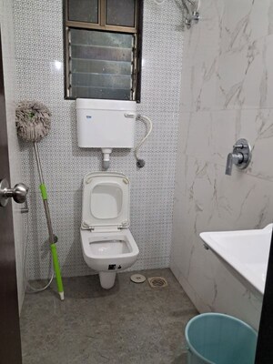 Bathroom in 1 BHK Apartment at Bhoomi Samarth, Goregaon East – for Rent