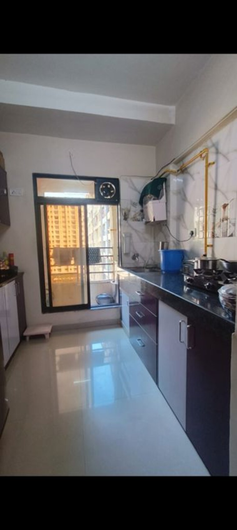 Kitchen, cosmos-legend 2 Bedroom 589 Sq.Ft. Apartment In Virar West Palghar 10771919