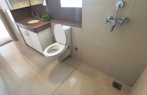 Bathroom in 3.5 BHK Apartment at Emaar Palm Gardens, Sector 83 – for Sale