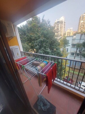 Balcony in 1 BHK Apartment at Bandra West – for Rent