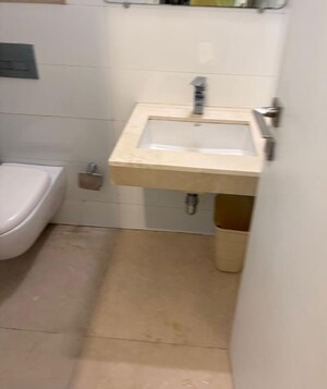 Bathroom in 1 BHK Apartment at Godrej The Trees, Vikhroli East – for Rent