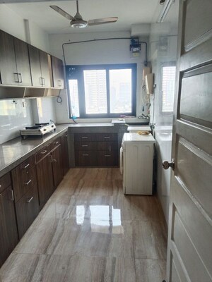 Kitchen in 1 BHK Apartment at Bandra West – for Rent