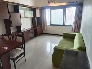 Living Room in 1 BHK Apartment at Bandra West – for Rent
