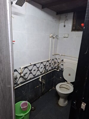 Bathroom in 1 RK Apartment at Kopar Khairane – for Rent