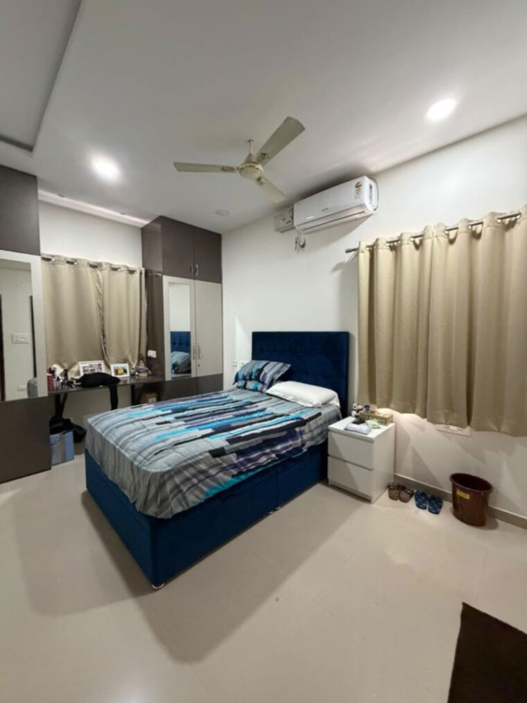 Bedroom, jain-srikar-auroville 3 Bedroom 1548 Sq.Ft. Apartment In Kothaguda Hyderabad 10771998