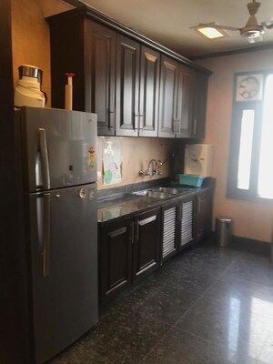 Kitchen in 3 BHK Builder Floor at Panchsheel Enclave – for Rent