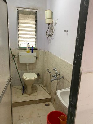 Bathroom in 1 RK Apartment at Arihant Tower Vakola, Santacruz East – for Rent