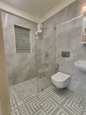 Bathroom in 2 BHK Apartment at Vasai West – for Sale