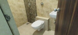 Bathroom in 1 BHK Apartment at Mukta Residency, Shilphata – for Rent