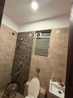 Washroom in 1 BHK Apartment at Mukta Residency, Shilphata – for Sale