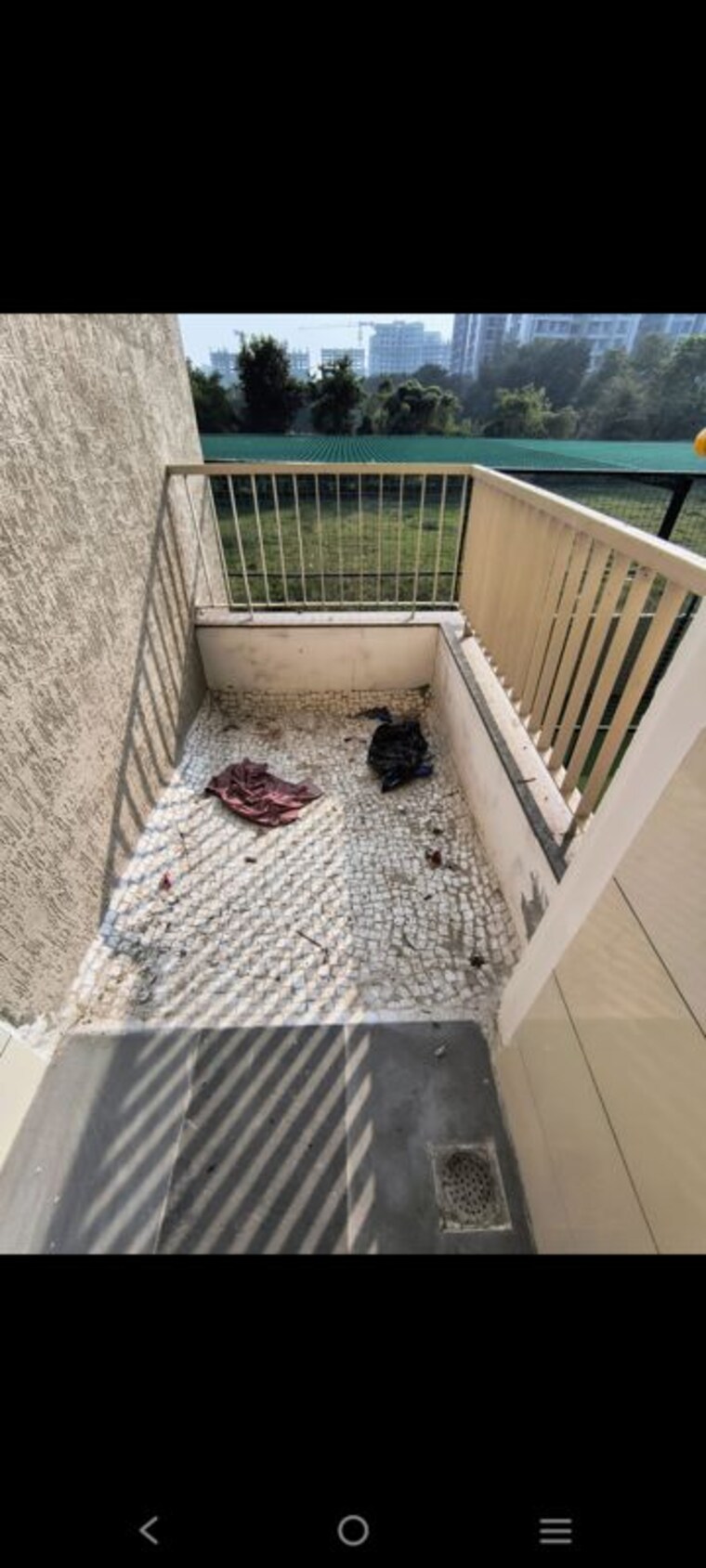 Balcony, saanvi-nirman-stellar 2 Bedroom 1245 Sq.Ft. Apartment In South Bopal Ahmedabad 10772117