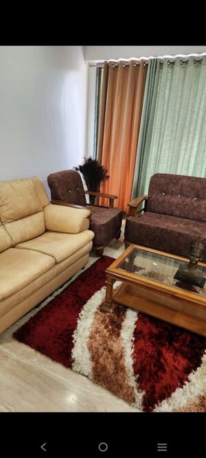 Living Room in 4 BHK Apartment at Bsafal Pegasus, Prahlad Nagar – for Rent