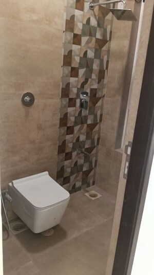 Bathroom in 1 BHK Apartment at Ruparel Nova, Wadala – for Rent