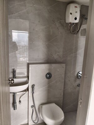 Bathroom in 1 BHK Apartment at Enso Sanza, Kandivali East – for Rent