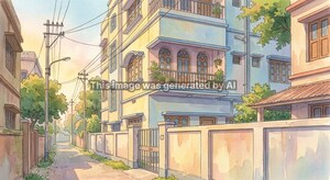  Apartment – Exterior View View at Bansdroni - for Sale