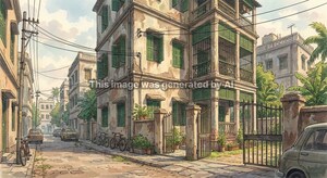  Apartment – Exterior View View at Bidhan Sarani - for Sale