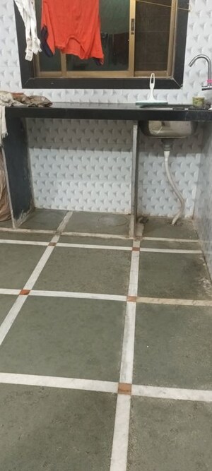 Kitchen in Studio Apartment at Ghansoli Sector 1 – for Rent