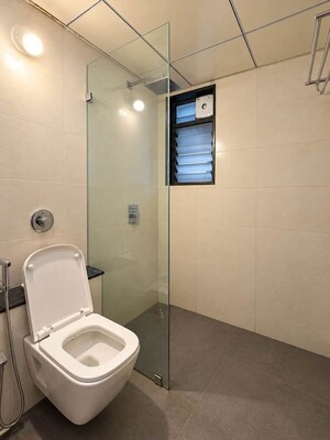 Bathroom in 3 BHK Apartment at Union Park Khar West, Khar West – for Rent