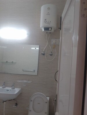 Bathroom in 3 BHK Builder Floor at Palam Vihar – for Rent