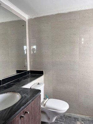 Bathroom in 3 BHK Apartment at Unitech Fresco, Sector 50 – for Rent