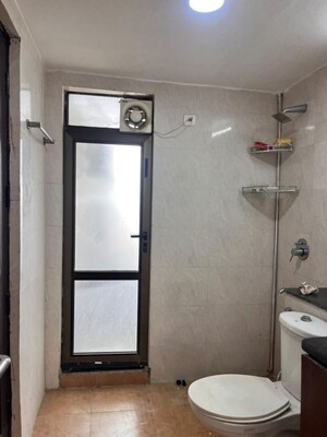 Bathroom in 3 BHK Apartment at Unitech Fresco, Sector 50 – for Rent