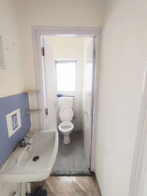 Bathroom in 1 BHK Apartment at Chandan Nagar – for Rent