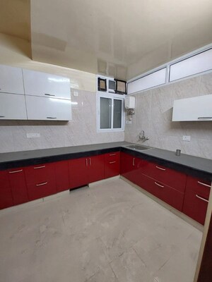 Kitchen in 4 BHK Builder Floor at Malviya Nagar – for Sale