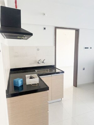 Kitchen in 1 RK Builder Floor at Brahma Waterbay, Kalyani Nagar – for Rent