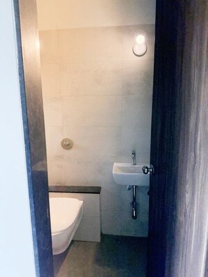 Bathroom in 1 RK Builder Floor at Brahma Waterbay, Kalyani Nagar – for Rent