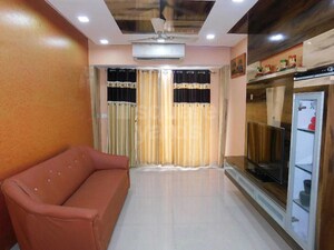 Living Room in 1 BHK Apartment at Ghansoli – for Rent