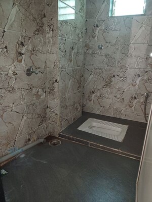 Bathroom in 1 BHK Apartment at Ghansoli Sector 19 – for Rent