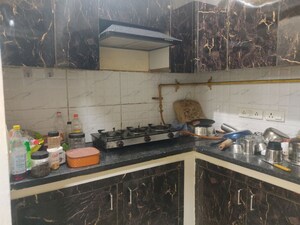 Kitchen in 2.5 BHK Apartment at Galaxy North Avenue ll, Gaur City 2 – for Rent
