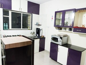Kitchen in 1 BHK Builder Floor at shiv Kalp Homes, Wadgaon Sheri – for Rent