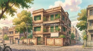  Apartment – Exterior View View at Thakurpukur - for Sale