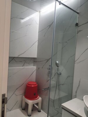 Bathroom in 2.5 BHK Apartment at Joanna Apartment, Bandra West – for Rent