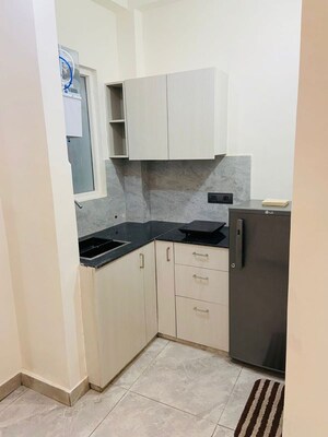 Kitchen in 1 RK Builder Floor at Sector 57 – for Rent