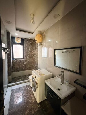 Living Room in 2 BHK Builder Floor at Malviya Nagar – for Rent