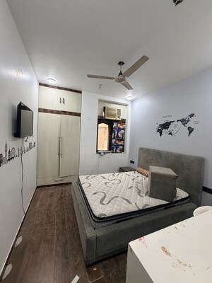 Bedroom in 2 BHK Builder Floor at Malviya Nagar – for Rent