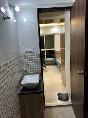 Bathroom in 2 BHK Apartment at Shubh Evan, Mundhwa – for Rent