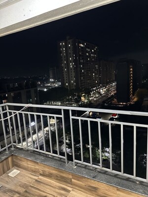 Balcony in 2 BHK Apartment at Shubh Evan, Mundhwa – for Rent