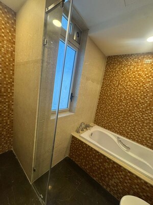 Bathroom in 3 BHK Apartment at Lodha The Park Tower 6, Worli – for Rent