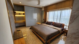Bedroom in 3 BHK Apartment at Transcon Triumph Tower 2, Andheri West – for Rent