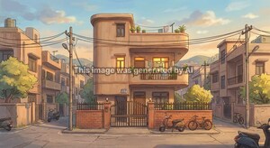  Apartment – Exterior View View at Dlf Ankur Vihar - for Sale
