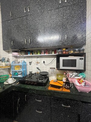 Kitchen in 3 BHK Builder Floor at Vikas Puri – for Rent