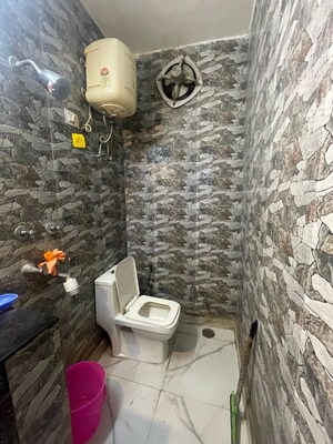Bathroom in 3 BHK Builder Floor at Vikas Puri – for Rent