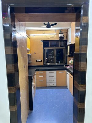 Kitchen in 2 BHK Apartment at Vedant Complex CHS, Samata Nagar – for Rent