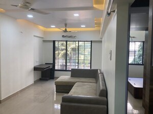 Living Room in 1 BHK Apartment at Lalani Valentine Apartment, Malad East – for Sale